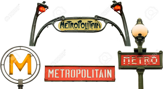 Símbolos do metrô de Paris