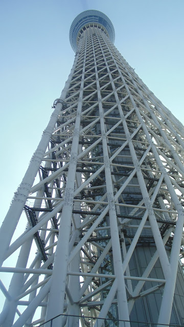 Tokyo Skytree vista de baixo