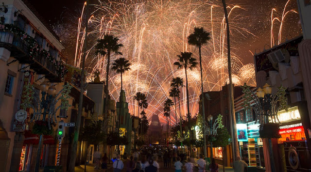 Show de fogos do Star Wars no Hollywood Studios em Orlando 