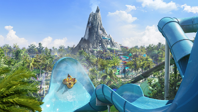 Como será o novo parque Volcano Bay em Orlando?