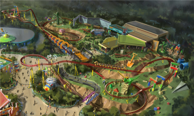 Toy Story Land na Disney em Orlando 