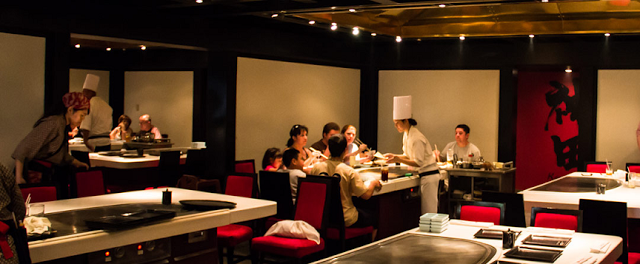 Restaurante Teppan Edo na Disney em Orlando