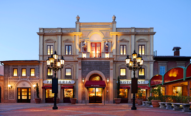 Restaurante Via Napoli na Disney em Orlando