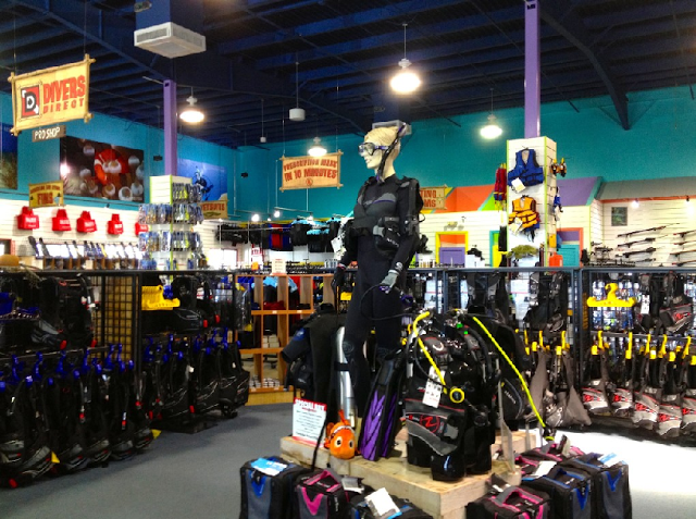 Divers Direct Outlet na International Drive em Orlando