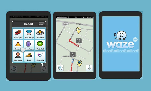 App Waze em Orlando