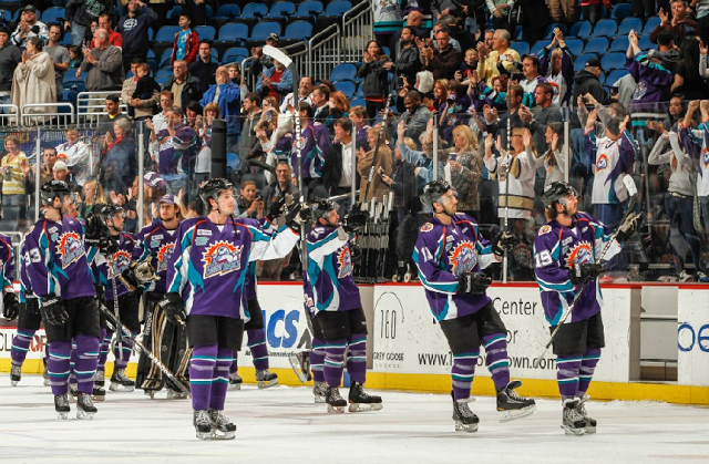 Jogo de hóquei Orlando Solar Bears 