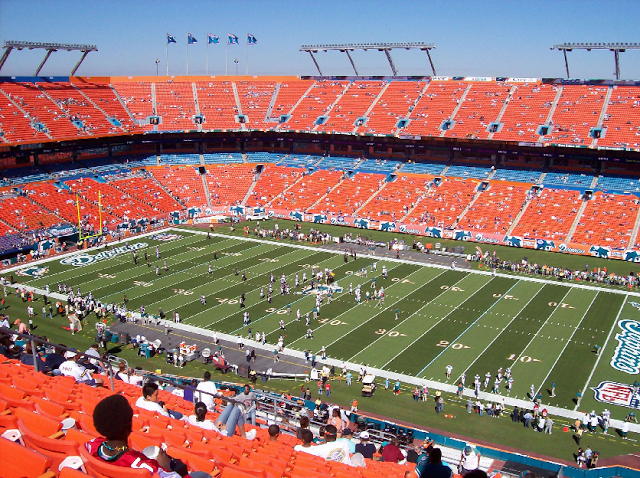 Assistir jogos da NFL em Miami 