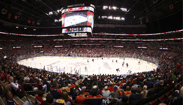 Jogos de hóquei com o Florida Panthers em Miami