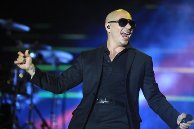 Festa de ano-novo com o Pitbull em Miami