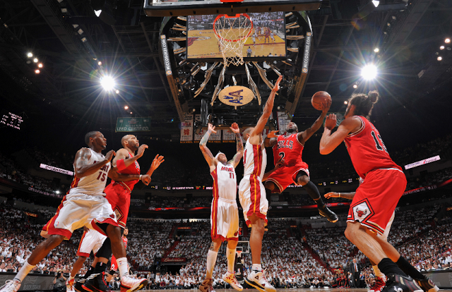 Jogo de basquete do Miami Heat