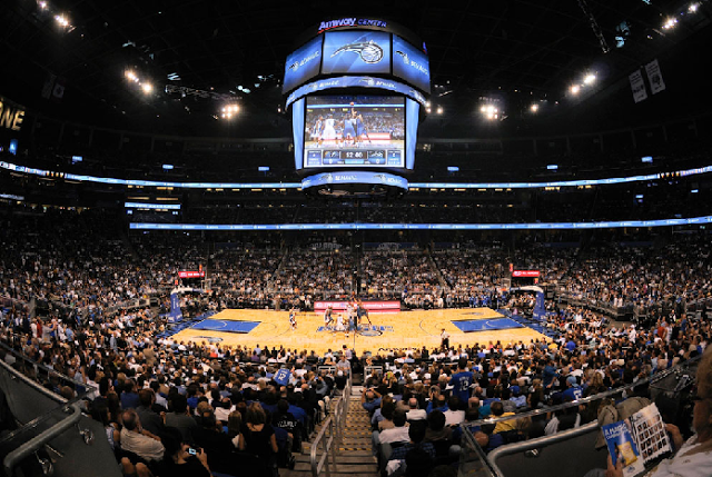 Jogo de basquete do Orlando Magic