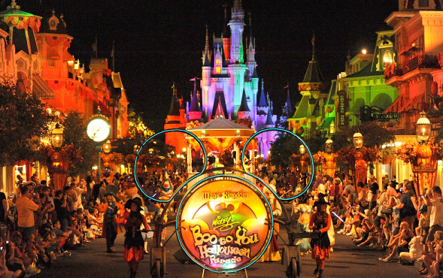 Festas de Halloween nos parques em Orlando