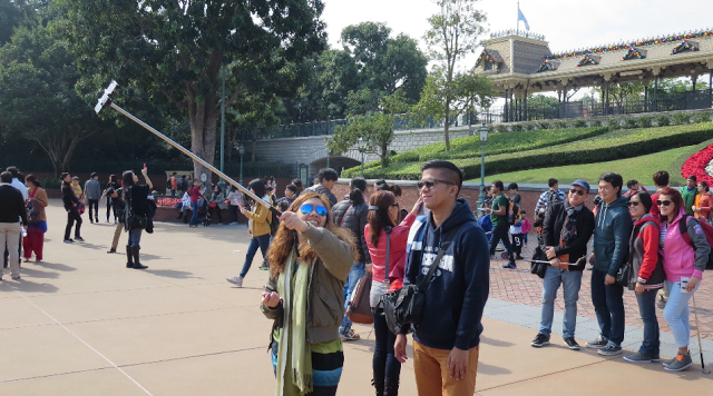 Pau de selfie na Disney Orlando