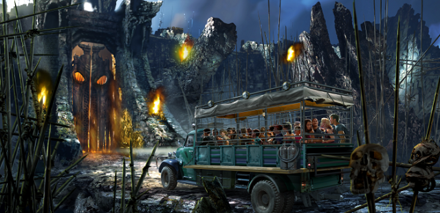 Skull Island: Reign of KIng Kong Universal Orlando