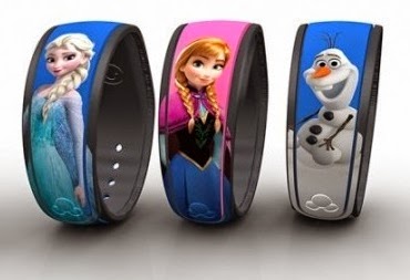 pulseiras Disney Magic Band Frozen