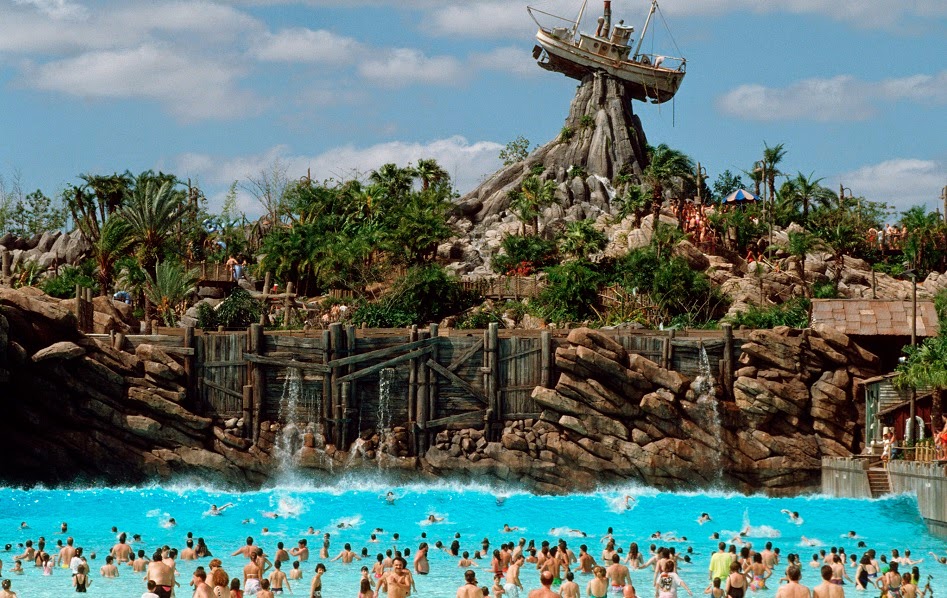 Parque aquático Typhoon Lagoon da Disney em Orlando