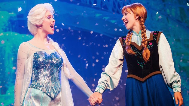 Show do Frozen no Disney Holywod Studios em Orlando