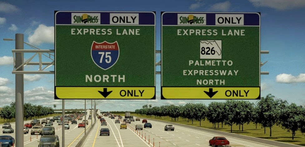 Sunpass, pedágios e pistas expressas em Miami e Orlando