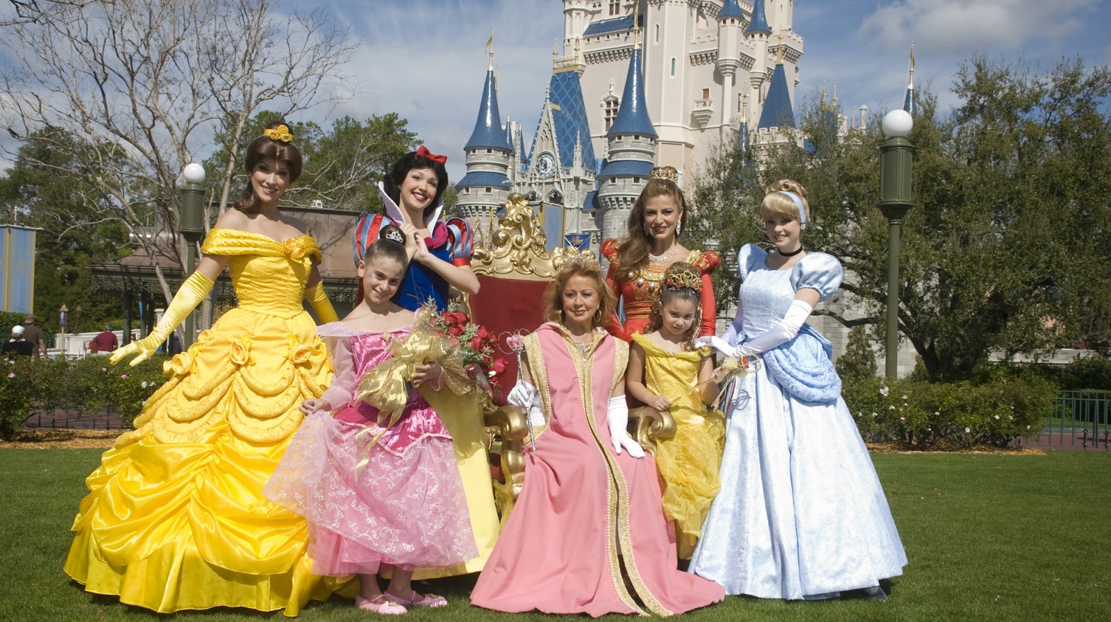 Onde encontrar as princesas da Disney Orlando