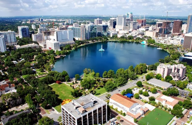 Lake Eola Park em Orlando