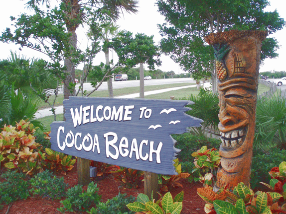 Cocoa Beach Florida Praia