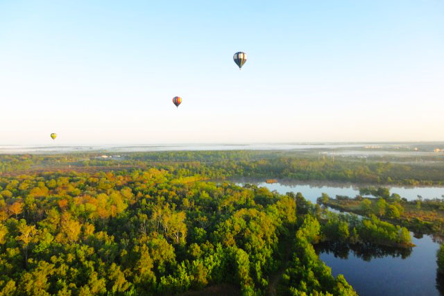 Passeio de balão em Orlando