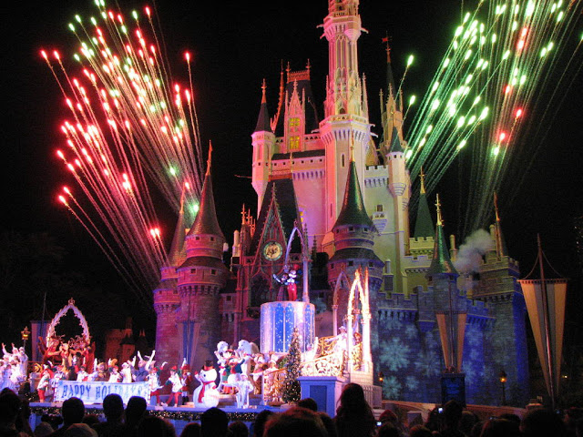 Show de fogos Disney Magic Kingdom