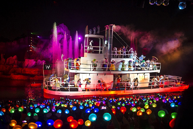 Show Fantasmic no Hollywood Studios em Orlando