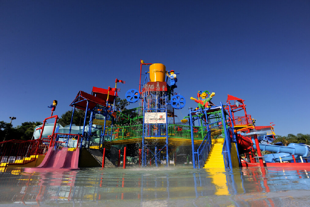 Joker Soaker no parque aquático Legoland em Orlando: 