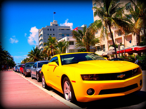 Alugar carro em Miami - Camaro