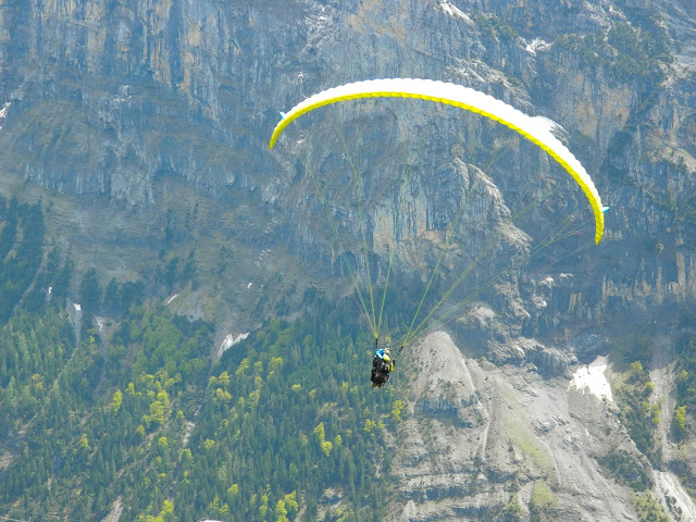 Paragliding em Lauterbrunnen