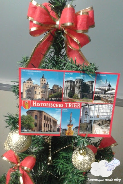 Viajante Secreto 2015, cartão-postal, Altier, Alemanha, Amigo Secreto, Natal