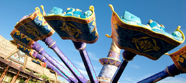 The Magic Carpets of Aladdin no Magic Kingdom em Orlando