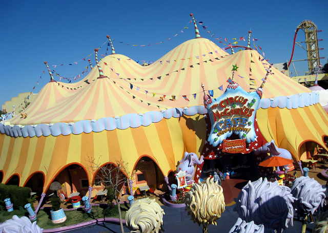 Restaurantes Seuss Landing no Islands of Adventure em Orlando 