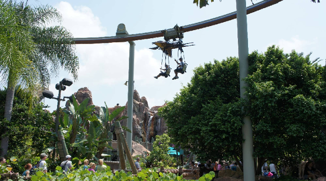 Pteranodon Flyers no Islands of Adventure em Orlando 