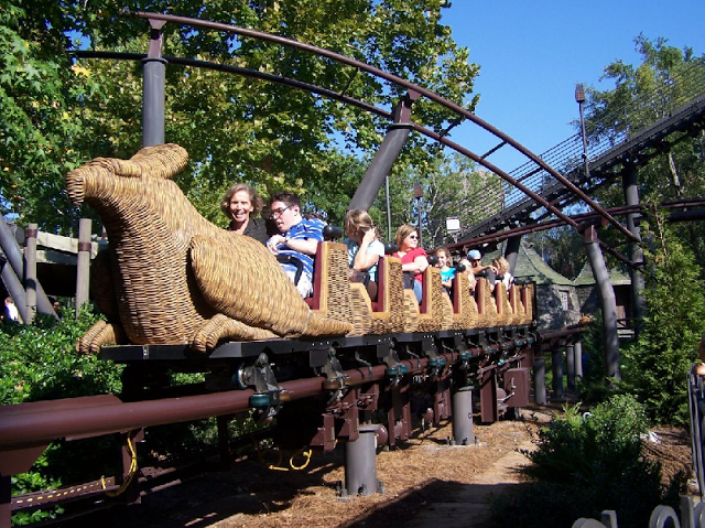 Flight of the Hippogriff no Islands of Adventure em Orlando