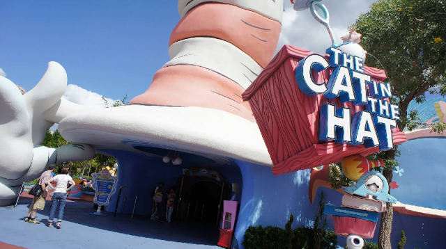 The Cat in the Hat no Islands of Adventure em Orlando