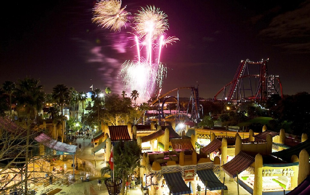 Summer Nights do Busch Gardens em Tampa