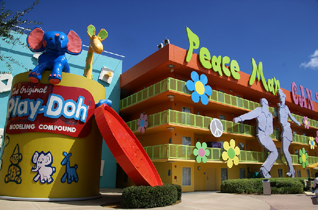 Hotel Pop Century na Disney em Orlando