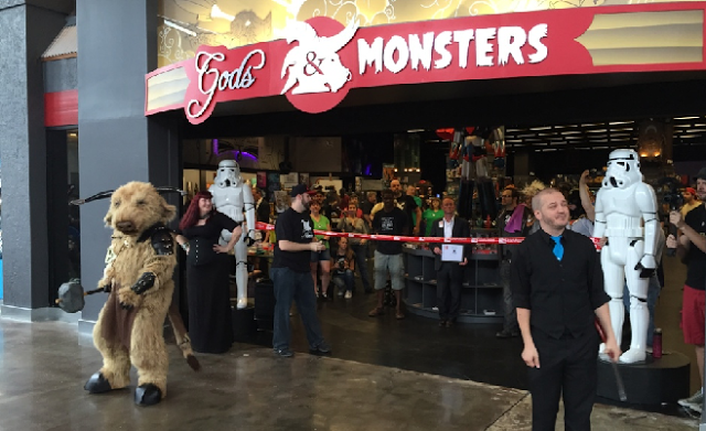 Loja Gods and Monsters em Orlando 