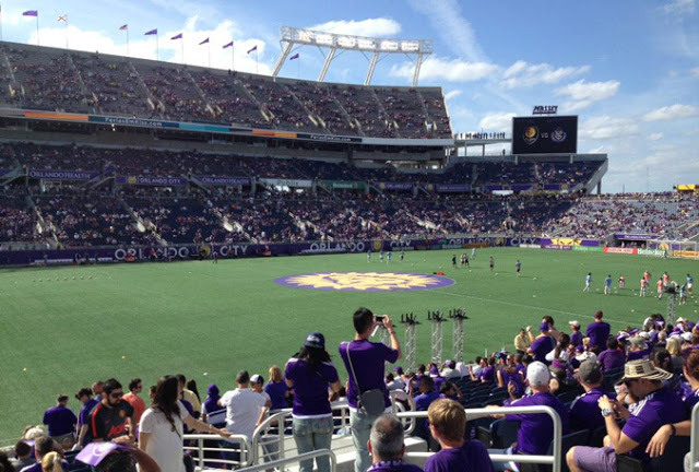 Jogo de futebol do Orlando Magic 