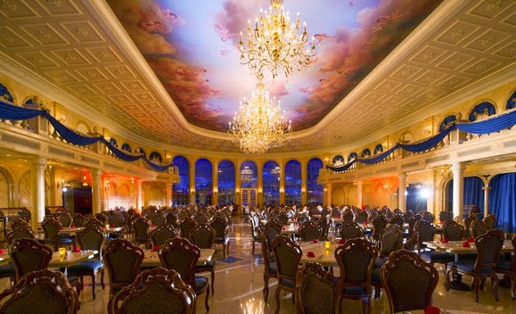 Restaurante Be Our Guest da Bela e a Fera na Disney Orlando