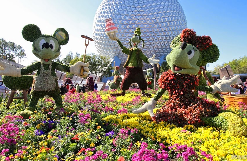 Festival Epcot International Flower e Garden de 2015