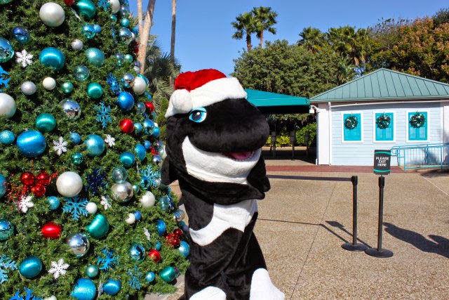 natal no Parque SeaWorld em Orlando