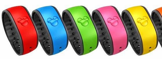 Pulseiras MagicBands da Disney