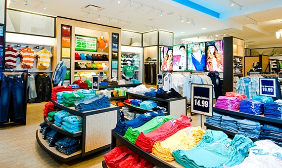 Roupas Aeropostale Miami e Orlando