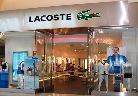 Loja Lacoste Miami e Orlando