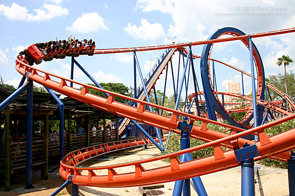 Parque Busch Gardens Montanha Russa Scorpion