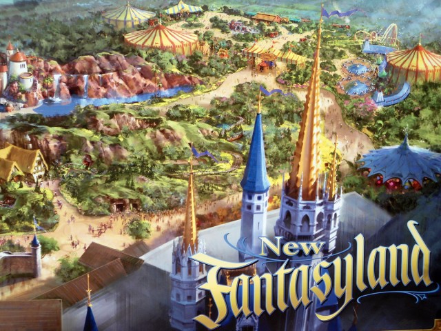 New Fantasyland Magic Kingdom