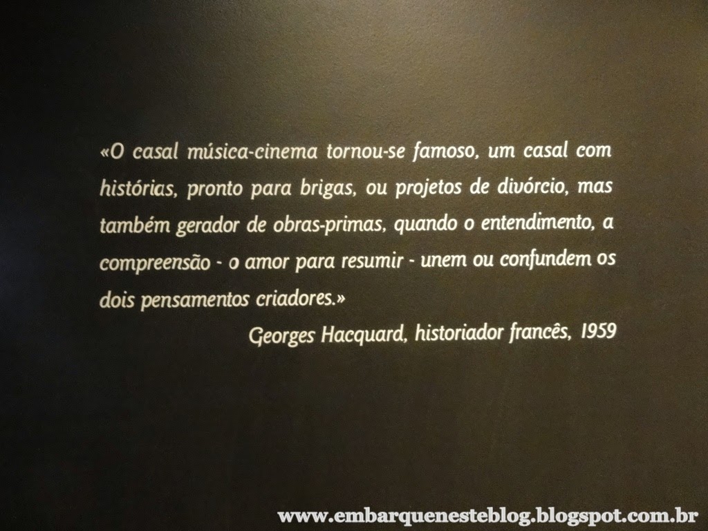 Exposição "Música & Cinema o casamento do século?